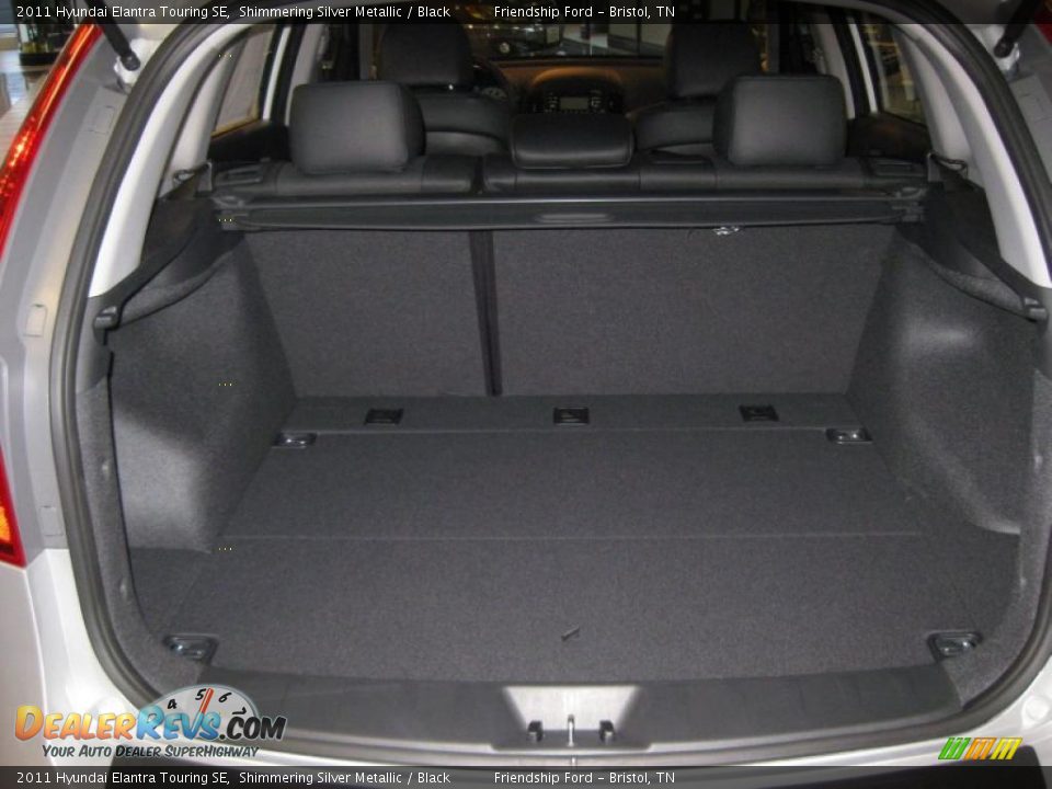 2011 Hyundai Elantra Touring SE Shimmering Silver Metallic / Black Photo #11