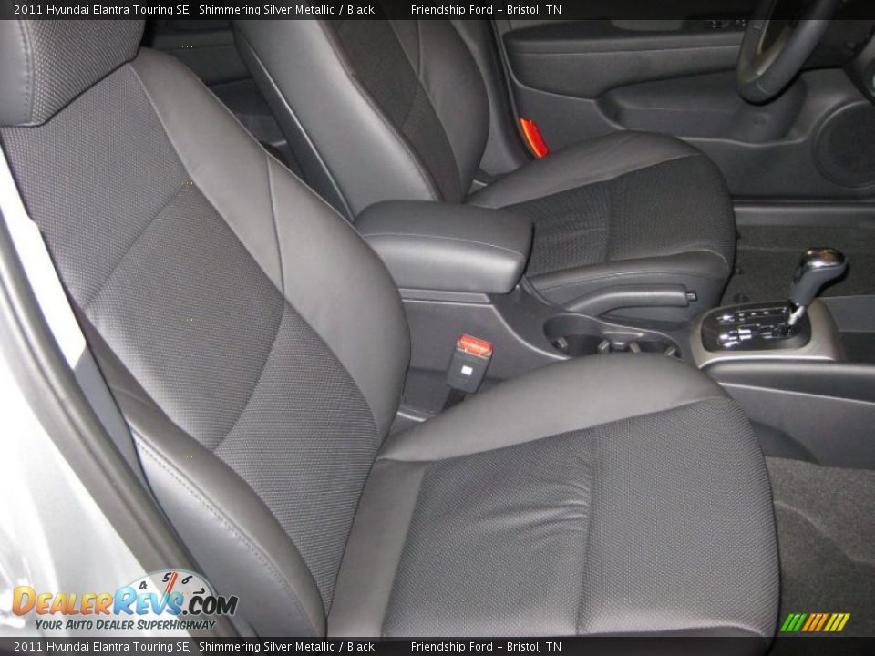 Black Interior - 2011 Hyundai Elantra Touring SE Photo #18