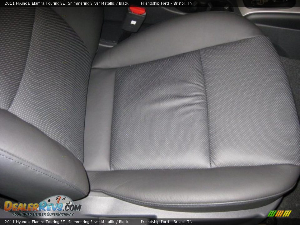 2011 Hyundai Elantra Touring SE Shimmering Silver Metallic / Black Photo #19