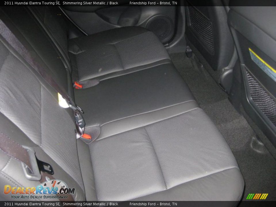 2011 Hyundai Elantra Touring SE Shimmering Silver Metallic / Black Photo #21