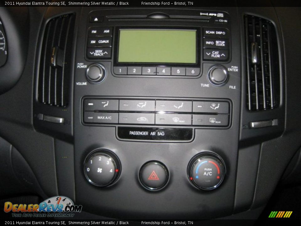 2011 Hyundai Elantra Touring SE Shimmering Silver Metallic / Black Photo #25