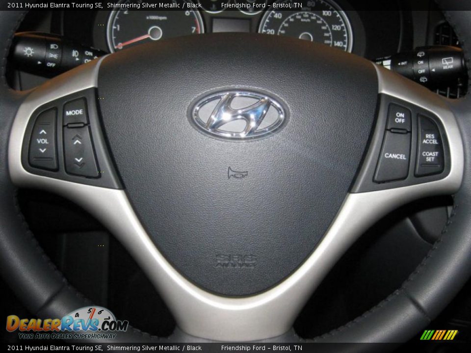 2011 Hyundai Elantra Touring SE Steering Wheel Photo #27