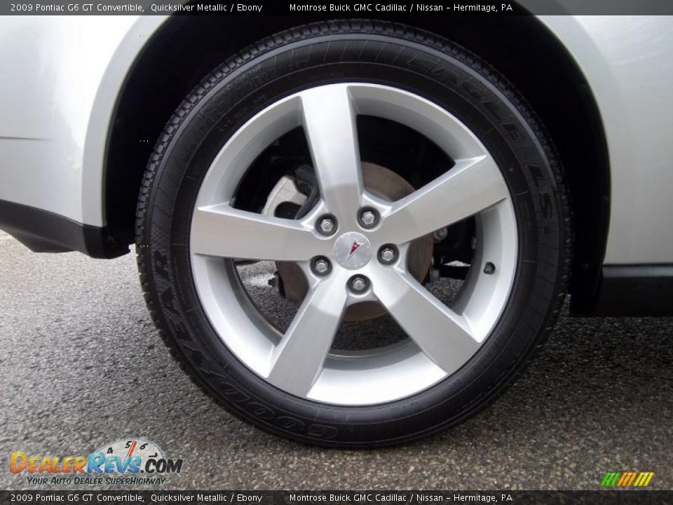 2009 Pontiac G6 GT Convertible Wheel Photo #21