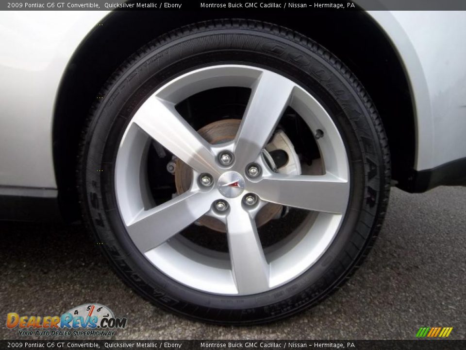 2009 Pontiac G6 GT Convertible Wheel Photo #25