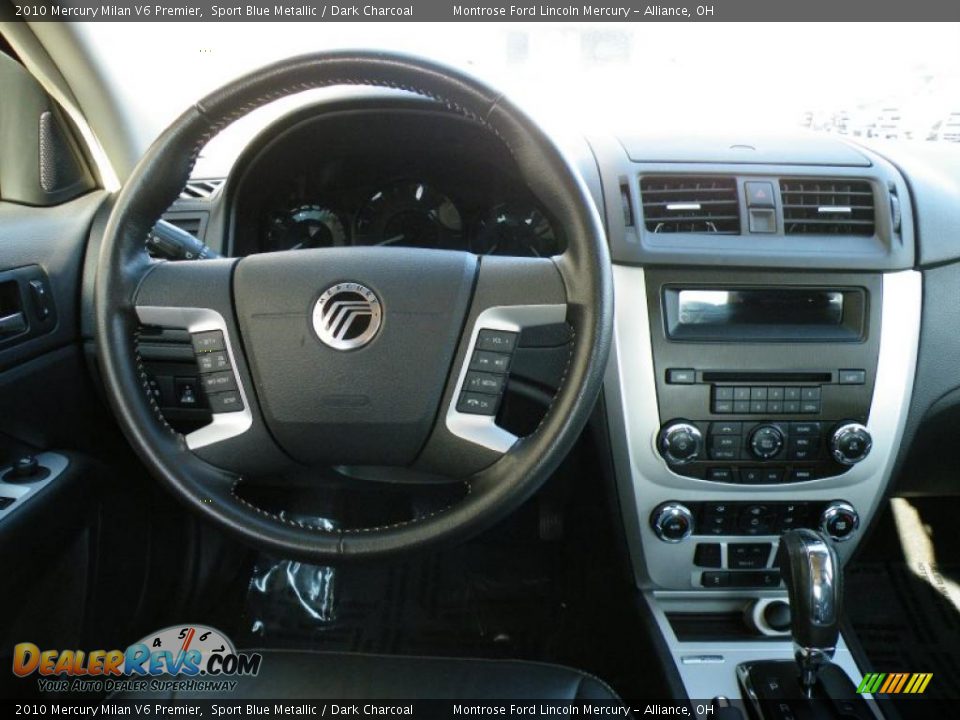 2010 Mercury Milan V6 Premier Sport Blue Metallic / Dark Charcoal Photo #12