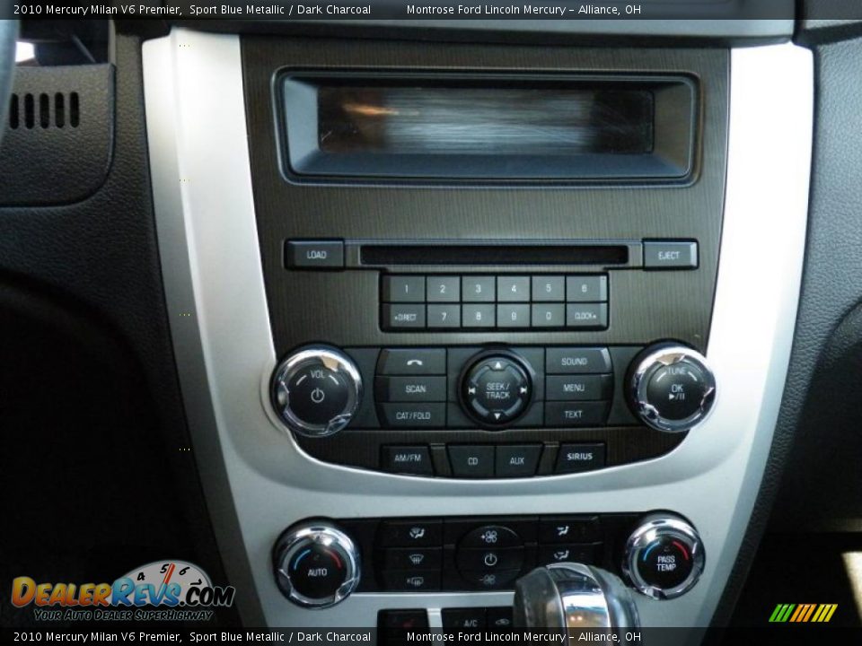 2010 Mercury Milan V6 Premier Sport Blue Metallic / Dark Charcoal Photo #13