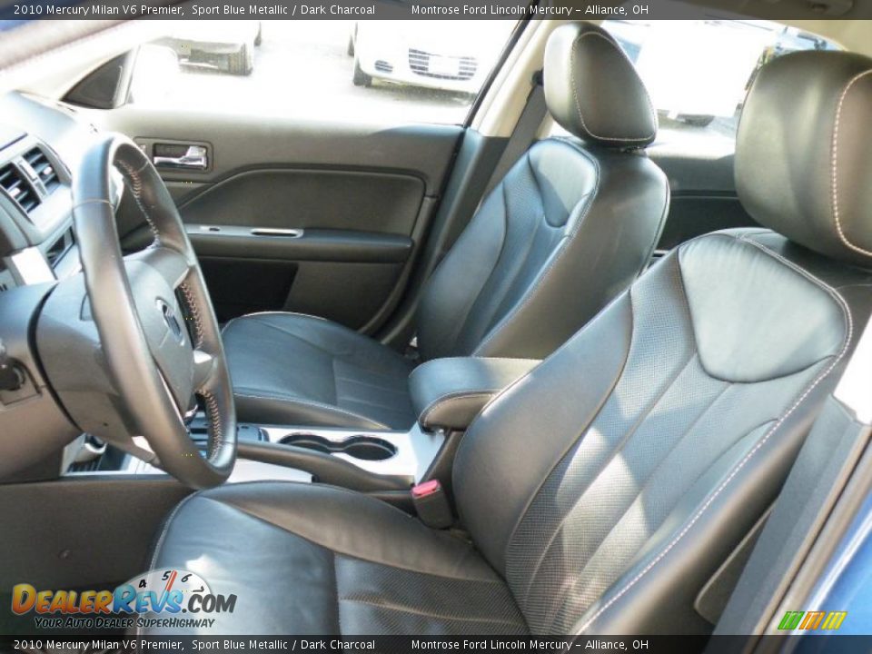 2010 Mercury Milan V6 Premier Sport Blue Metallic / Dark Charcoal Photo #15