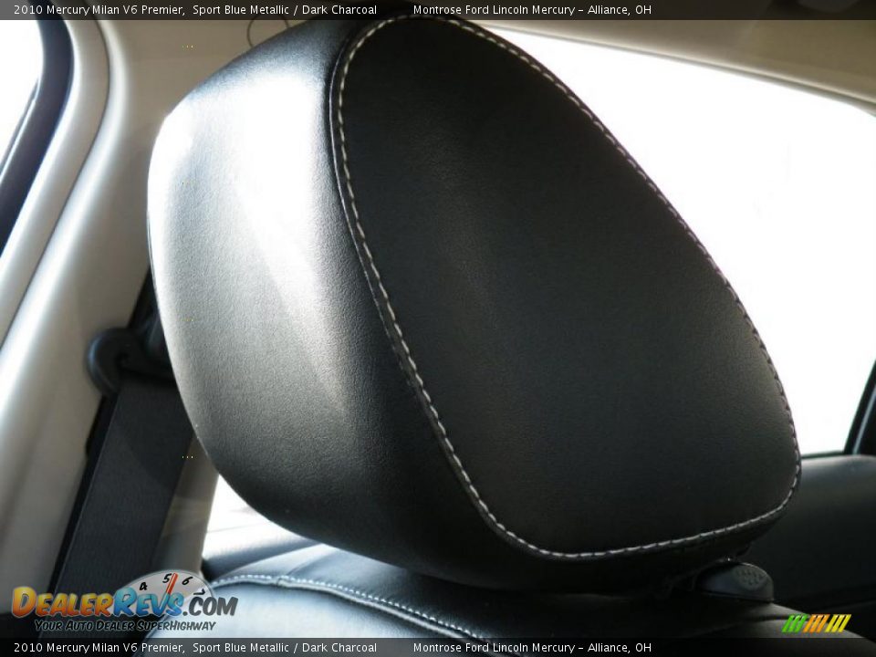 2010 Mercury Milan V6 Premier Sport Blue Metallic / Dark Charcoal Photo #16