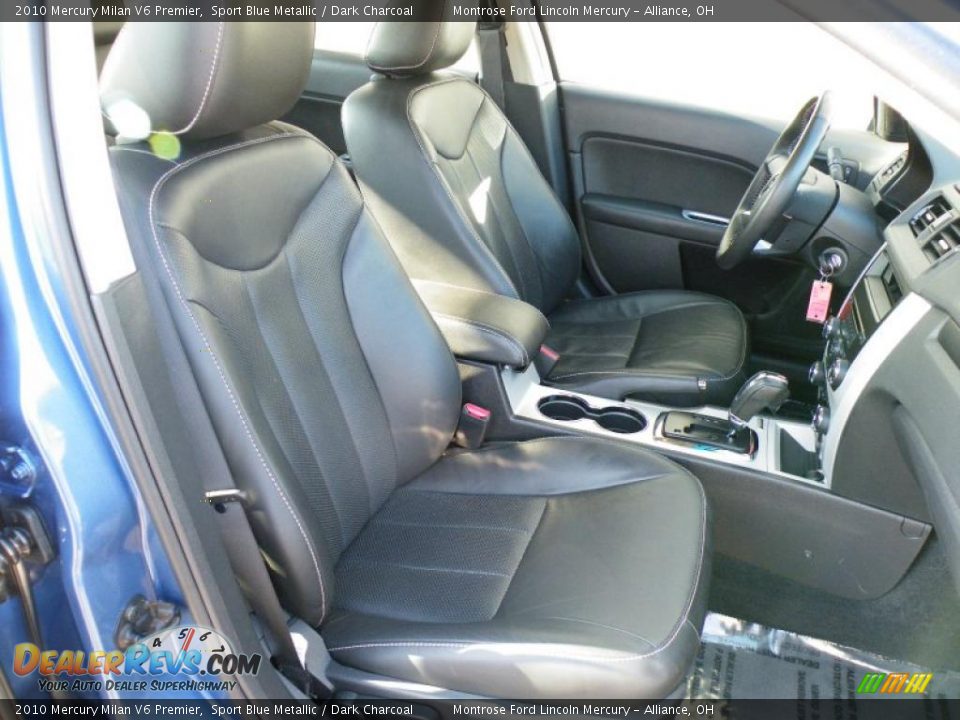 2010 Mercury Milan V6 Premier Sport Blue Metallic / Dark Charcoal Photo #18