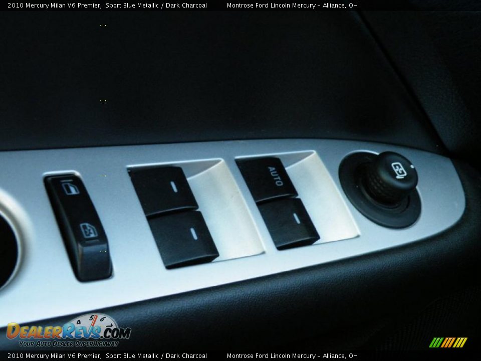 2010 Mercury Milan V6 Premier Sport Blue Metallic / Dark Charcoal Photo #21
