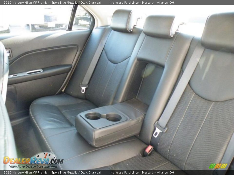 2010 Mercury Milan V6 Premier Sport Blue Metallic / Dark Charcoal Photo #23