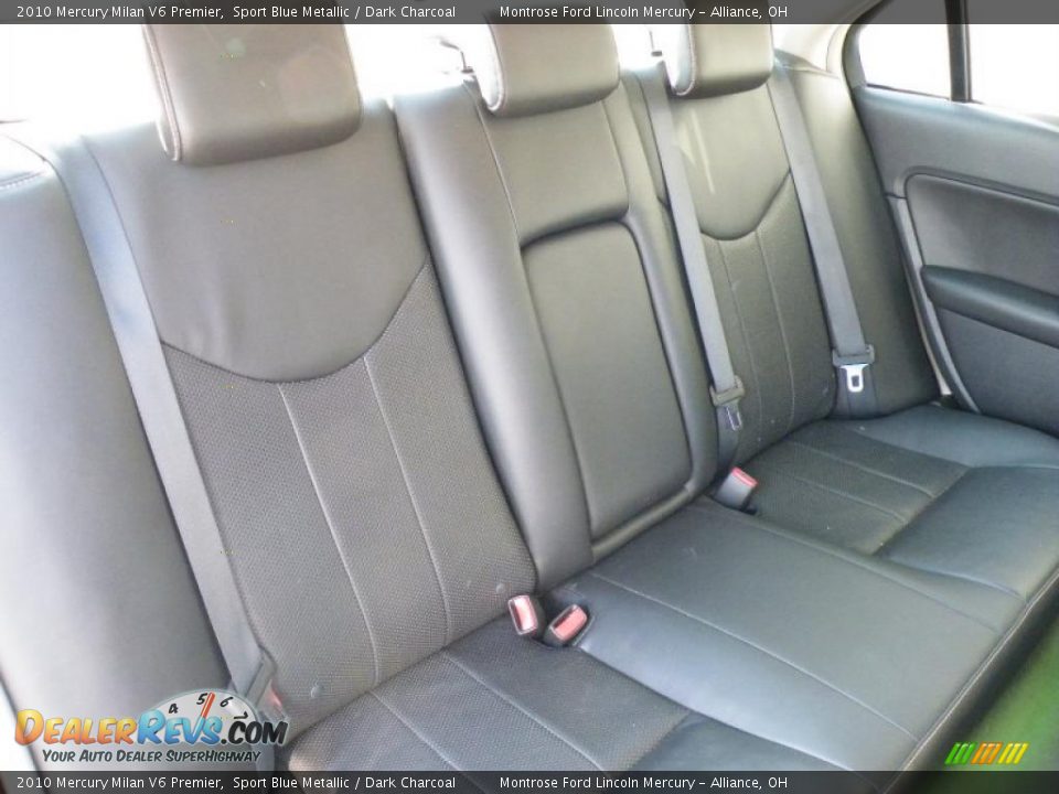 2010 Mercury Milan V6 Premier Sport Blue Metallic / Dark Charcoal Photo #25