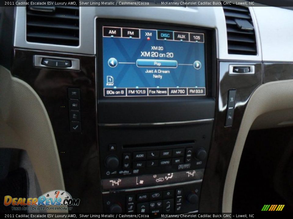 Navigation of 2011 Cadillac Escalade ESV Luxury AWD Photo #13