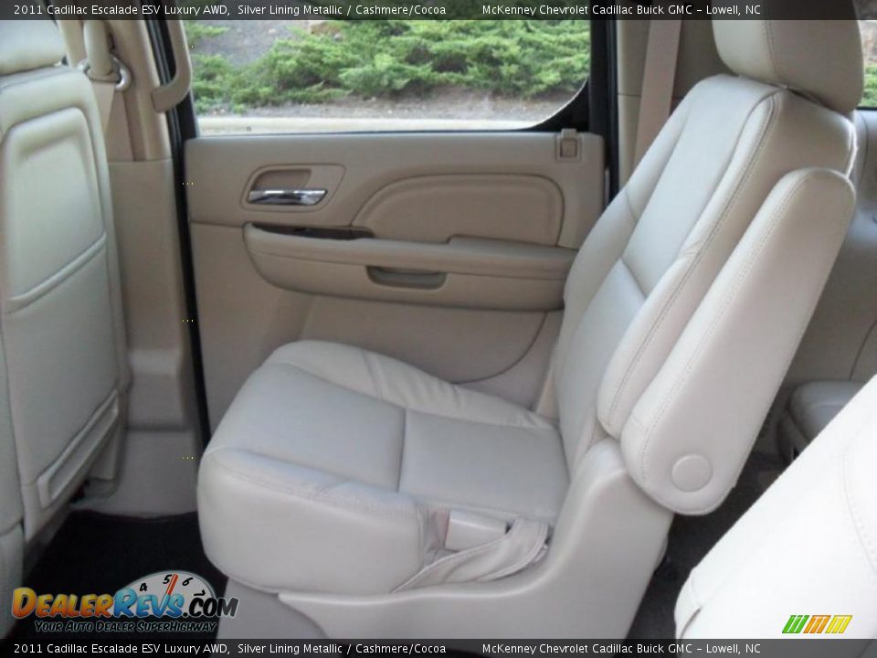 Cashmere/Cocoa Interior - 2011 Cadillac Escalade ESV Luxury AWD Photo #18