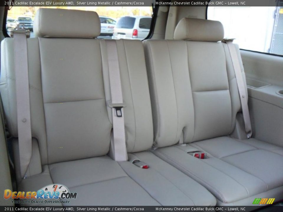 Cashmere/Cocoa Interior - 2011 Cadillac Escalade ESV Luxury AWD Photo #25