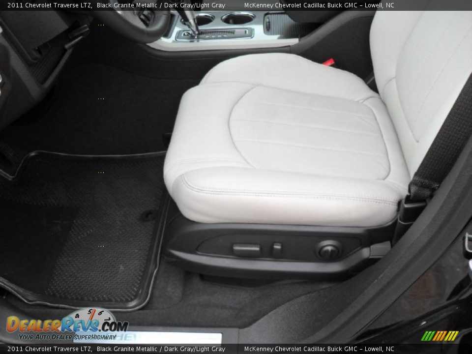 Dark Gray/Light Gray Interior - 2011 Chevrolet Traverse LTZ Photo #7