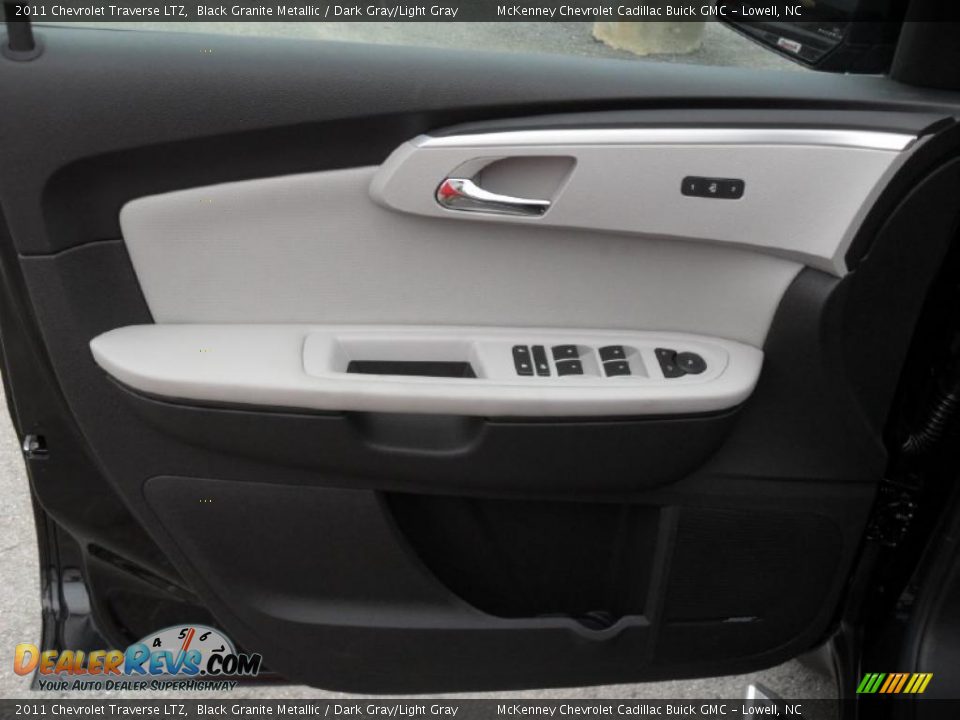 Door Panel of 2011 Chevrolet Traverse LTZ Photo #8