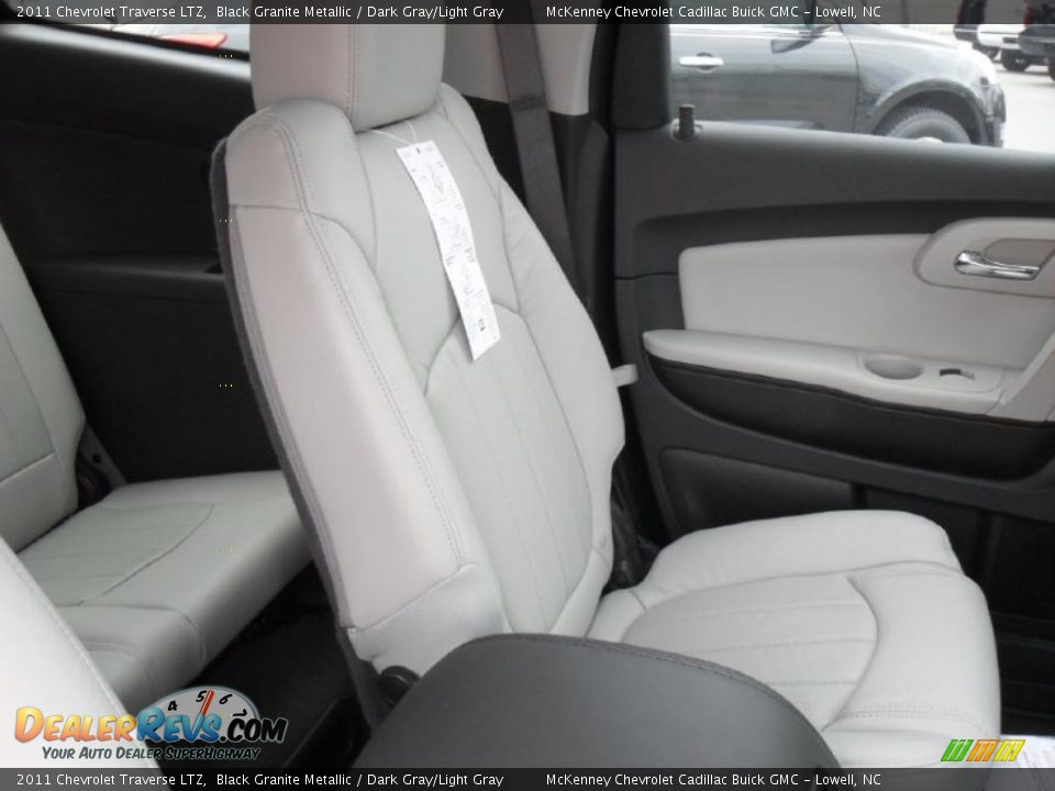 Dark Gray/Light Gray Interior - 2011 Chevrolet Traverse LTZ Photo #21