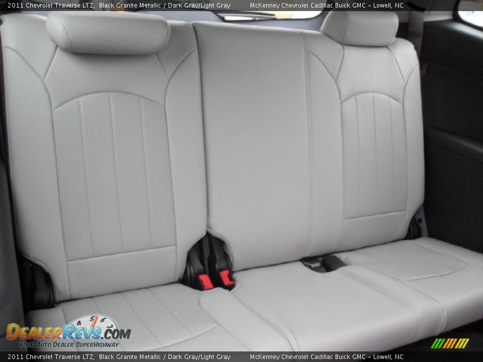 Dark Gray/Light Gray Interior - 2011 Chevrolet Traverse LTZ Photo #22