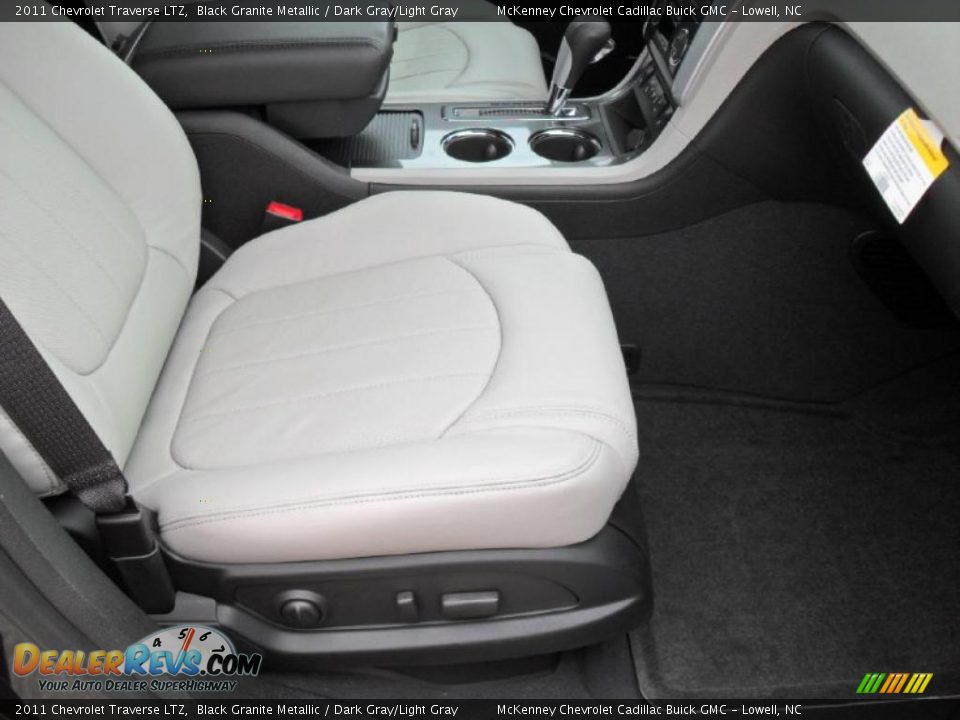 Dark Gray/Light Gray Interior - 2011 Chevrolet Traverse LTZ Photo #23