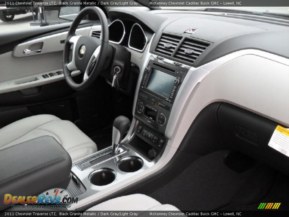 Dark Gray/Light Gray Interior - 2011 Chevrolet Traverse LTZ Photo #24