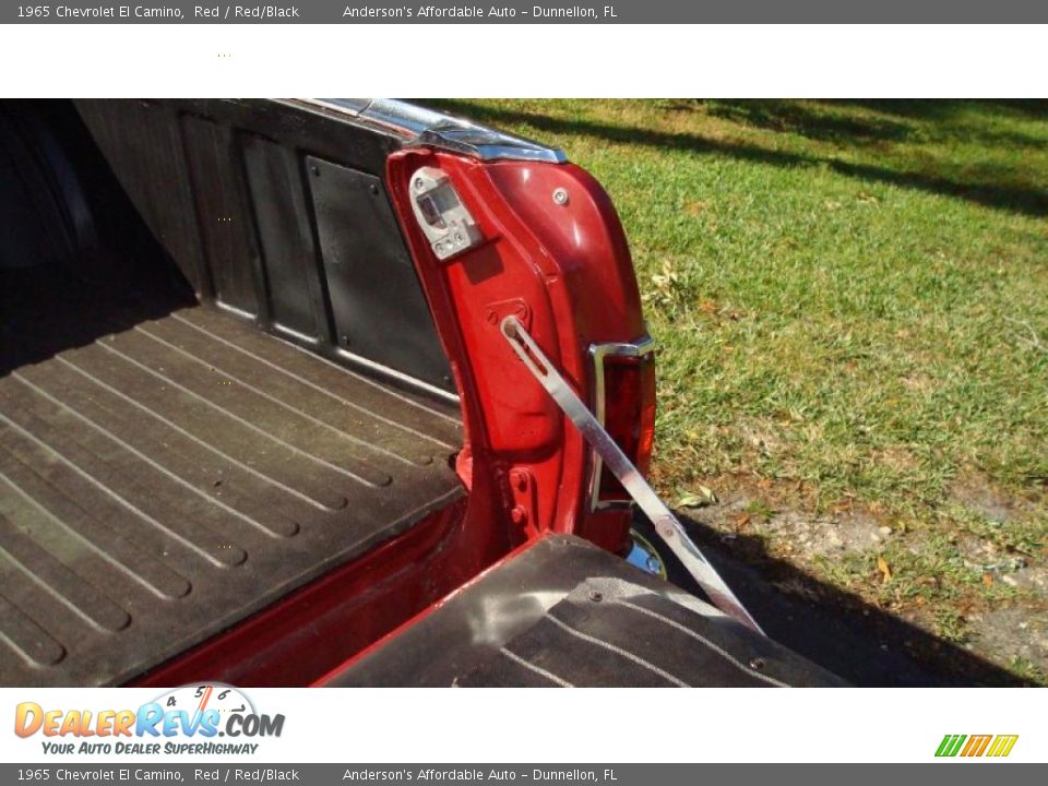 1965 Chevrolet El Camino Red / Red/Black Photo #28