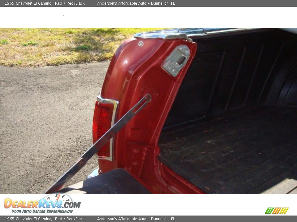 1965 Chevrolet El Camino Red / Red/Black Photo #29