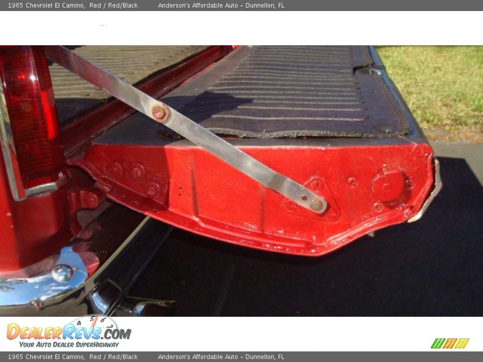 1965 Chevrolet El Camino Red / Red/Black Photo #30