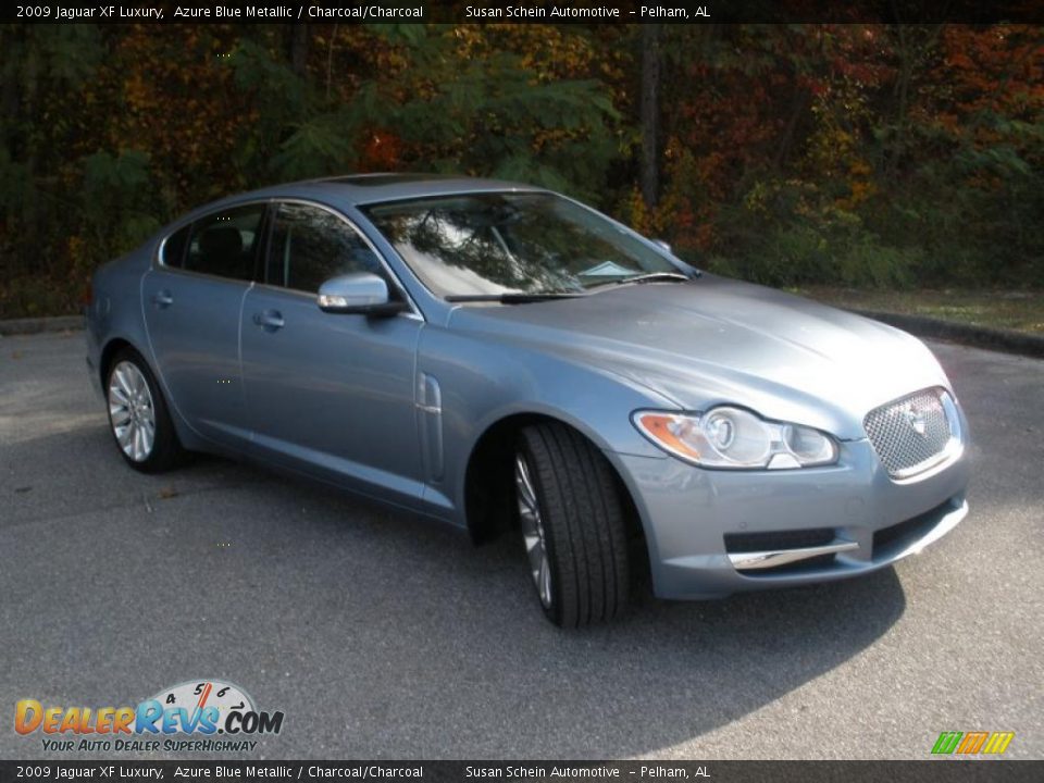 Azure Blue Metallic 2009 Jaguar XF Luxury Photo #1