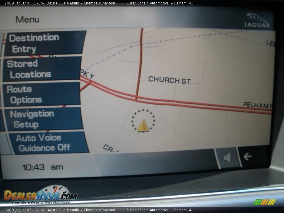 Navigation of 2009 Jaguar XF Luxury Photo #25