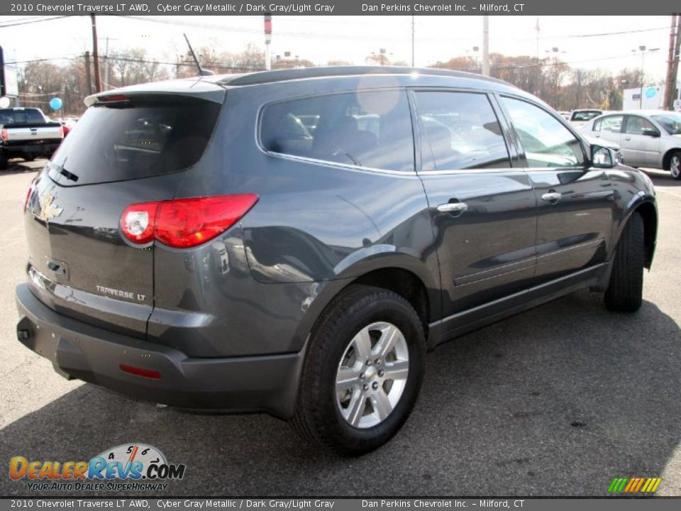 2010 Chevrolet Traverse LT AWD Cyber Gray Metallic / Dark Gray/Light Gray Photo #5