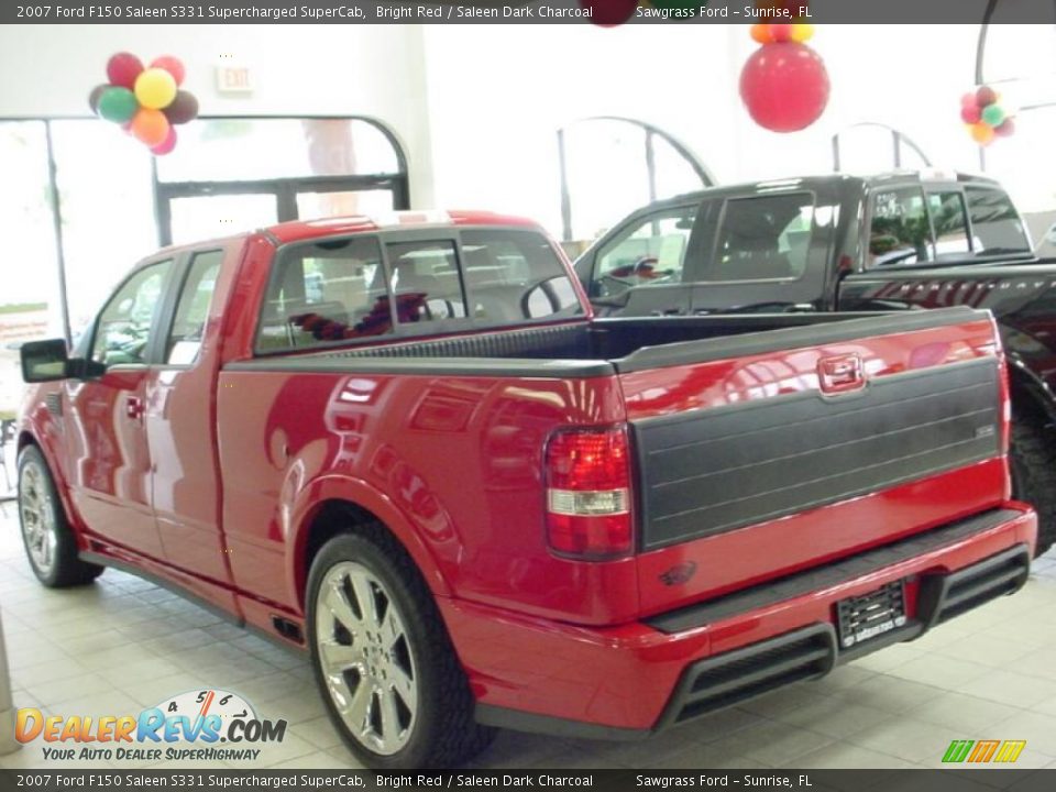 Bright Red 2007 Ford F150 Saleen S331 Supercharged SuperCab Photo #8