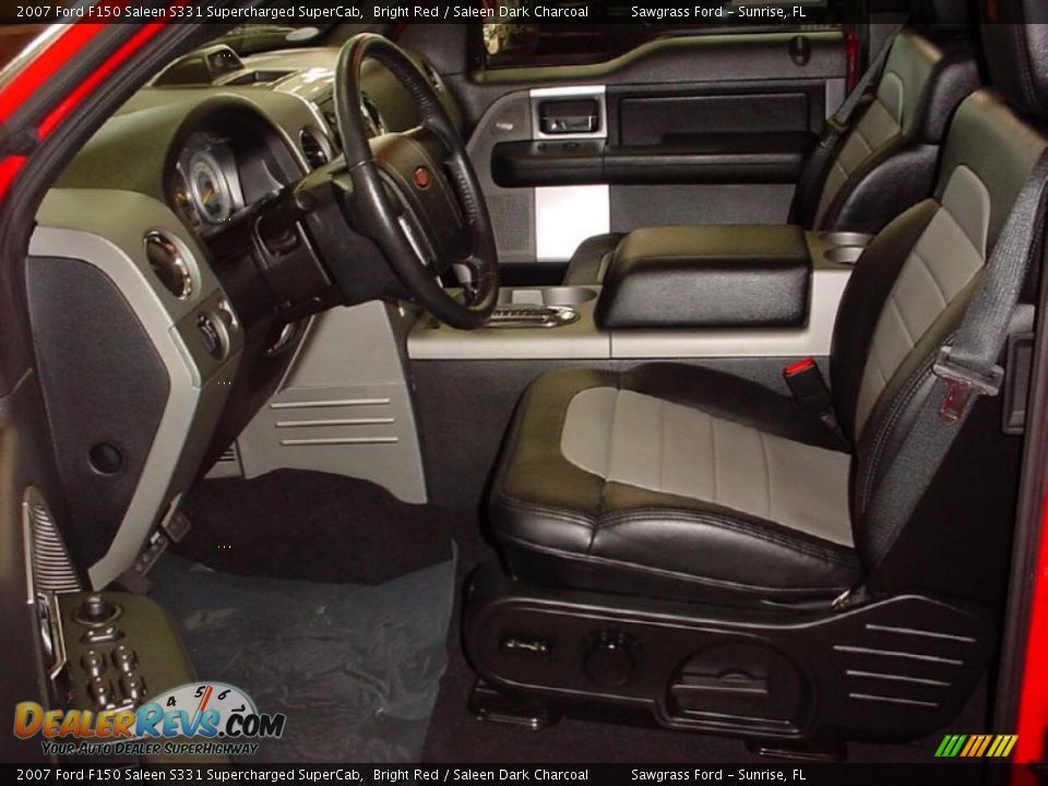 Saleen Dark Charcoal Interior - 2007 Ford F150 Saleen S331 Supercharged SuperCab Photo #18