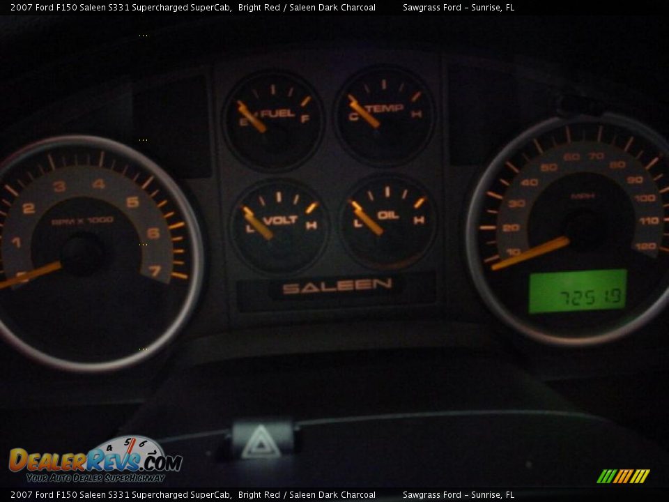 2007 Ford F150 Saleen S331 Supercharged SuperCab Gauges Photo #29