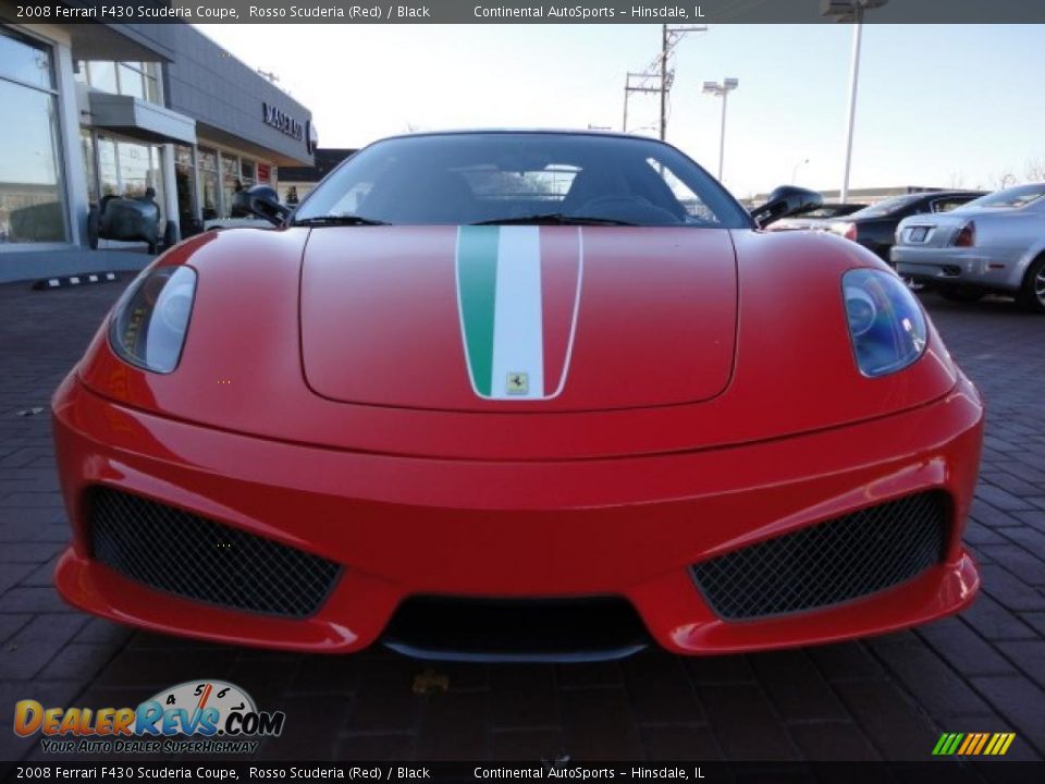 2008 Ferrari F430 Scuderia Coupe Rosso Scuderia (Red) / Black Photo #5