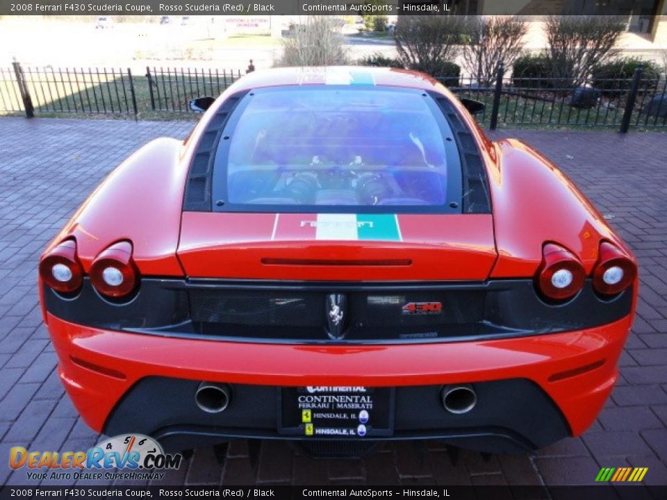 Rosso Scuderia (Red) 2008 Ferrari F430 Scuderia Coupe Photo #8