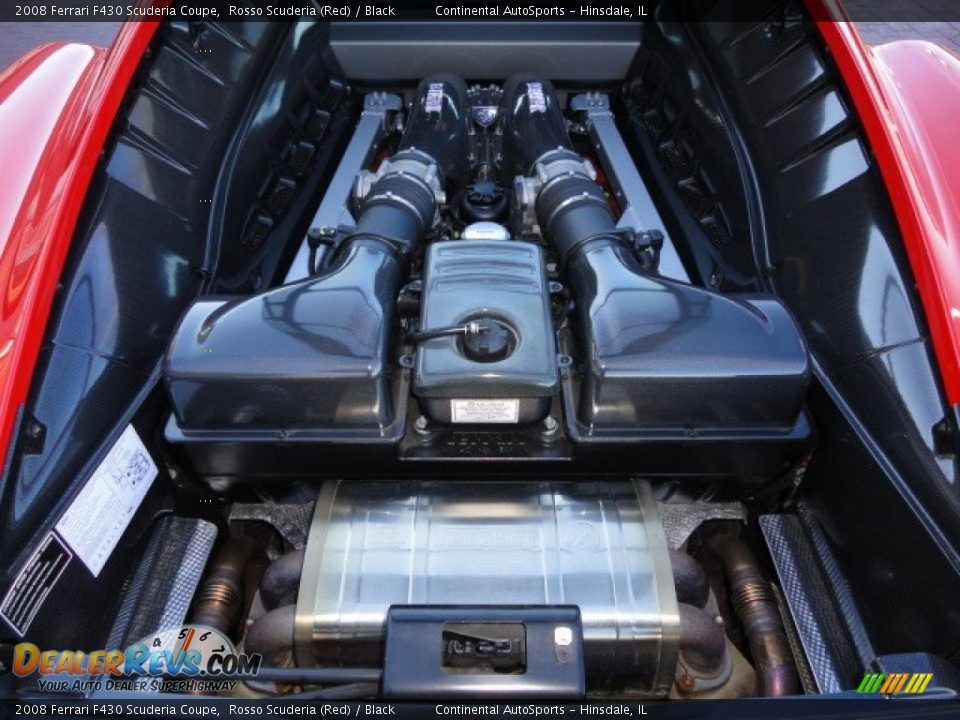 2008 Ferrari F430 Scuderia Coupe 4.3 Liter DOHC 32-Valve VVT V8 Engine Photo #11