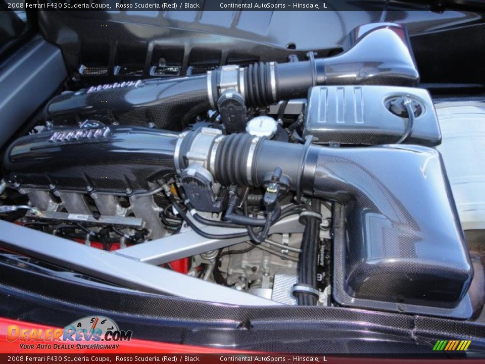 2008 Ferrari F430 Scuderia Coupe 4.3 Liter DOHC 32-Valve VVT V8 Engine Photo #13