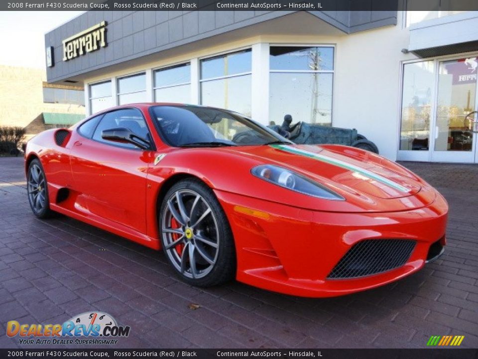 Front 3/4 View of 2008 Ferrari F430 Scuderia Coupe Photo #17