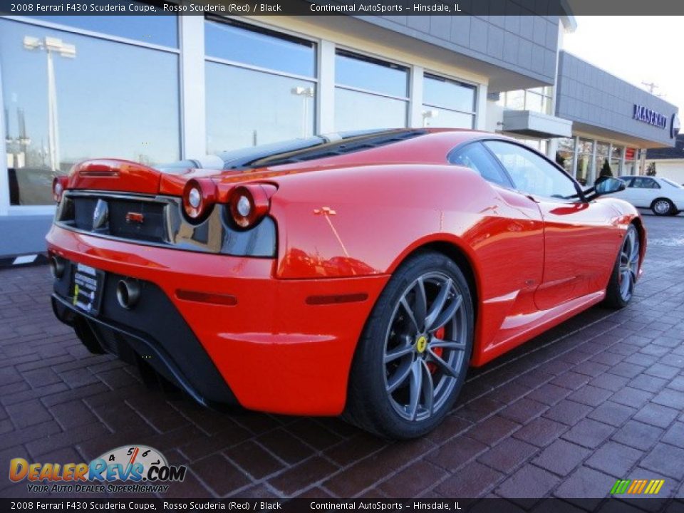 Rosso Scuderia (Red) 2008 Ferrari F430 Scuderia Coupe Photo #18