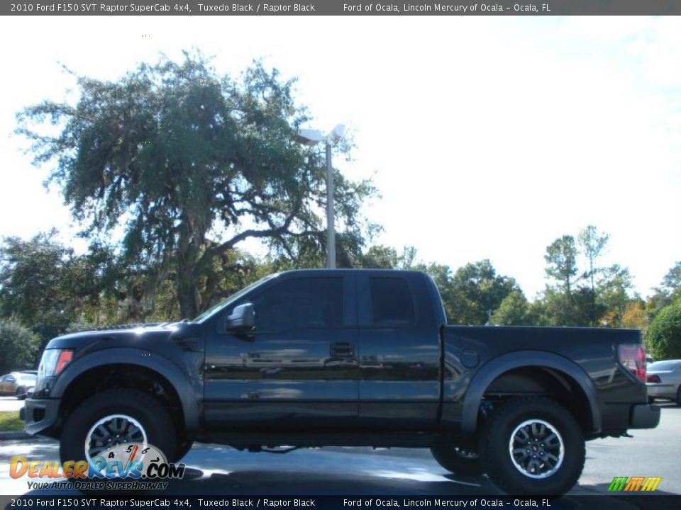 2010 Ford F150 SVT Raptor SuperCab 4x4 Tuxedo Black / Raptor Black Photo #2