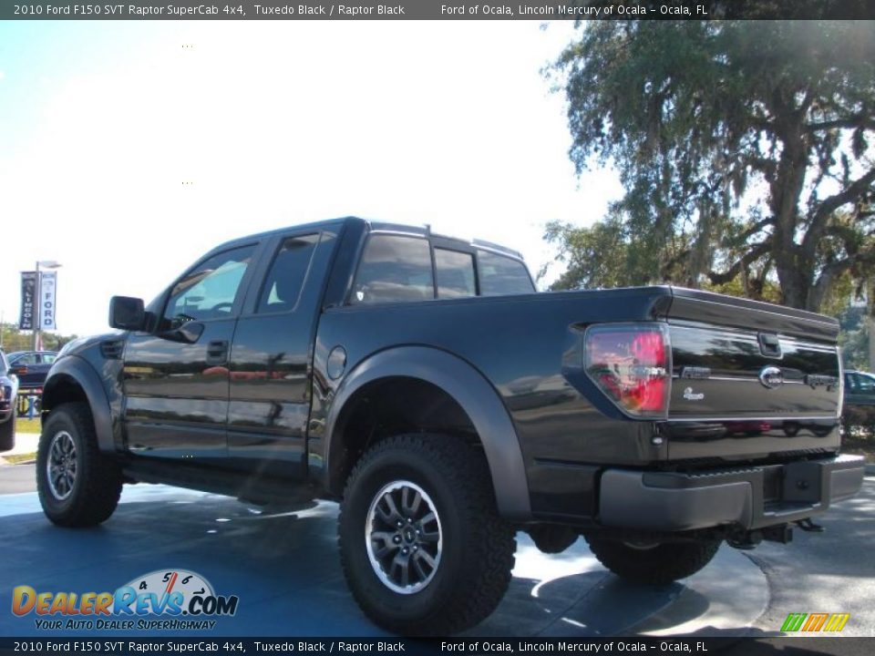 Tuxedo Black 2010 Ford F150 SVT Raptor SuperCab 4x4 Photo #3