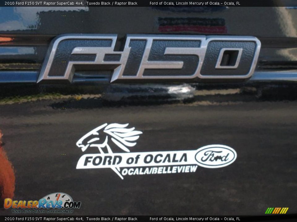 2010 Ford F150 SVT Raptor SuperCab 4x4 Tuxedo Black / Raptor Black Photo #9
