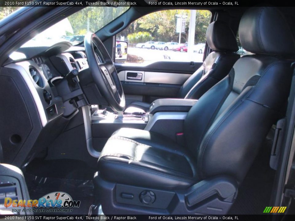 Raptor Black Interior - 2010 Ford F150 SVT Raptor SuperCab 4x4 Photo #12