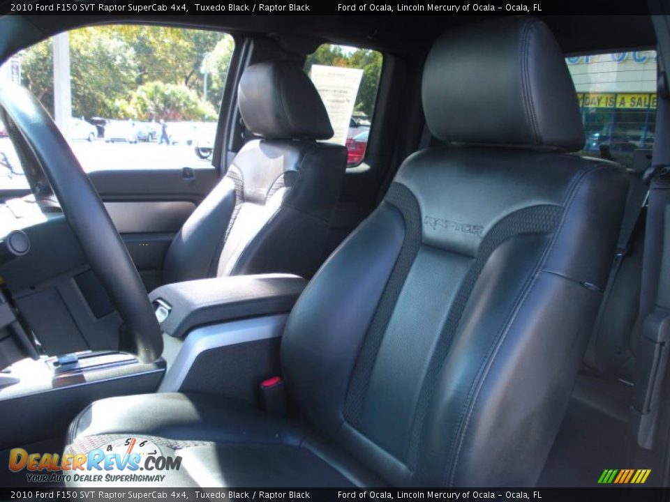 Raptor Black Interior - 2010 Ford F150 SVT Raptor SuperCab 4x4 Photo #13