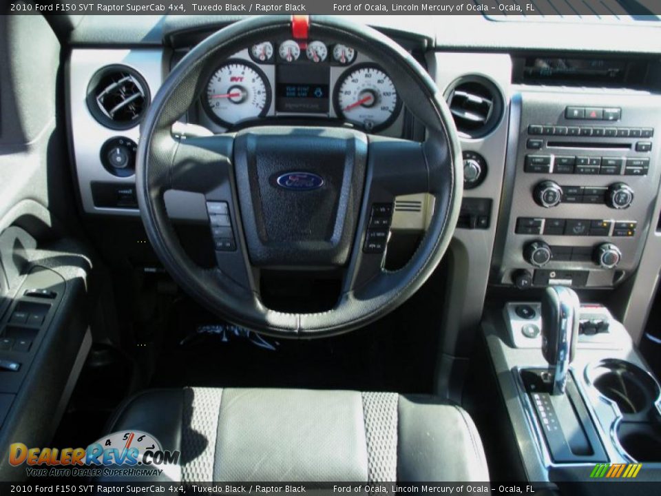 Dashboard of 2010 Ford F150 SVT Raptor SuperCab 4x4 Photo #18