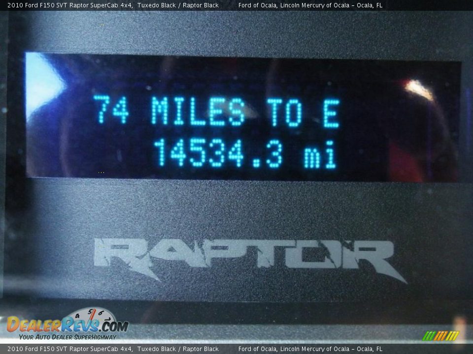 2010 Ford F150 SVT Raptor SuperCab 4x4 Tuxedo Black / Raptor Black Photo #20