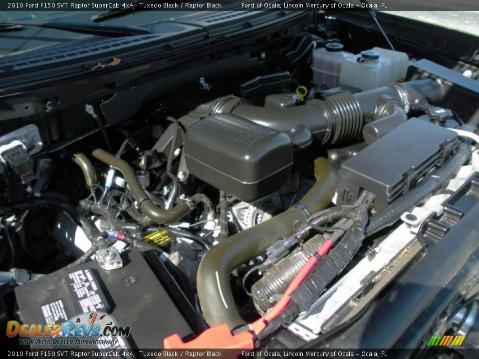 2010 Ford F150 SVT Raptor SuperCab 4x4 5.4 Liter Flex-Fuel SOHC 24-Valve VVT Triton V8 Engine Photo #24