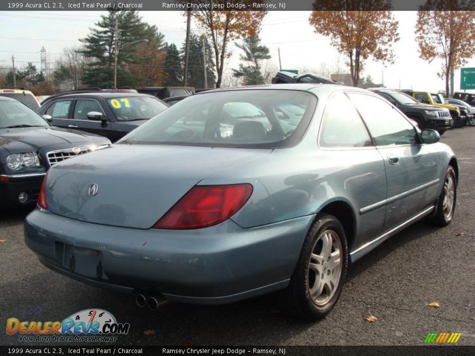 Iced Teal Pearl 1999 Acura CL 2.3 Photo #4