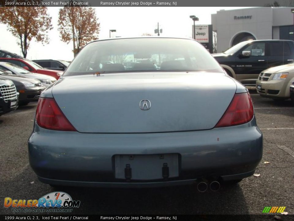 1999 Acura CL 2.3 Iced Teal Pearl / Charcoal Photo #5